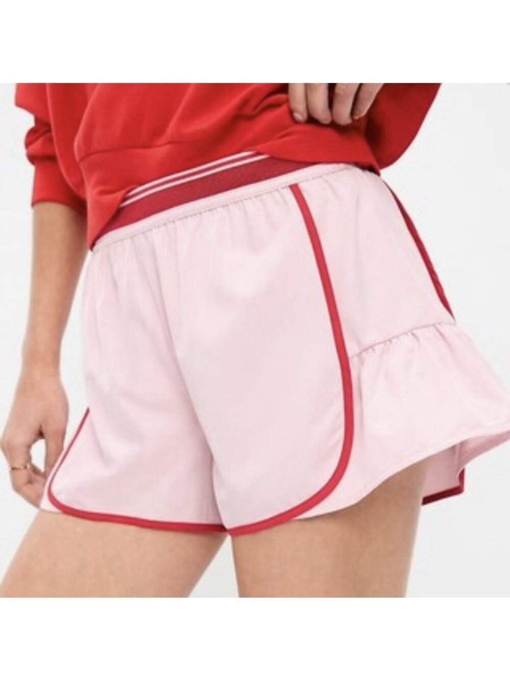 Old Navy Womens NWT Mid rise Stretch Tech Running Shorts 2X Pink